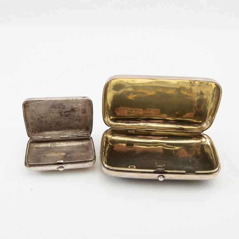 Dosor 2 st silver Moskva 1800-talets slut.