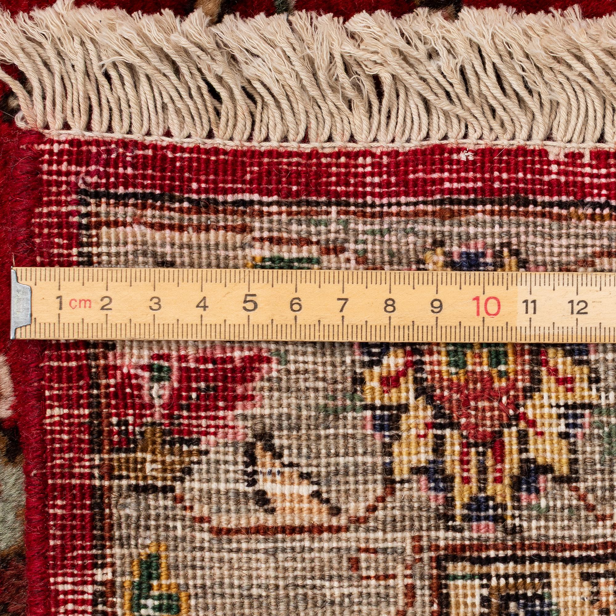 Carpet, Tabriz, approx. 386 x 280 cm.