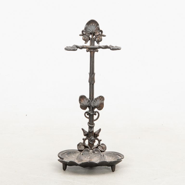 Umbrella stand, 20th century, cast iron.