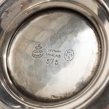 Harald Nielsen, a sterling silver bowl, George Jensen, Denmark, before 1962.