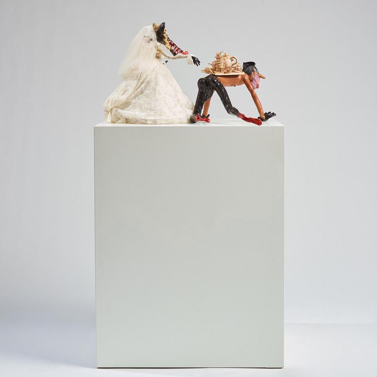 Nathalie Djurberg & Hans Berg, "The Brain Has Corridors - Rat Bride".