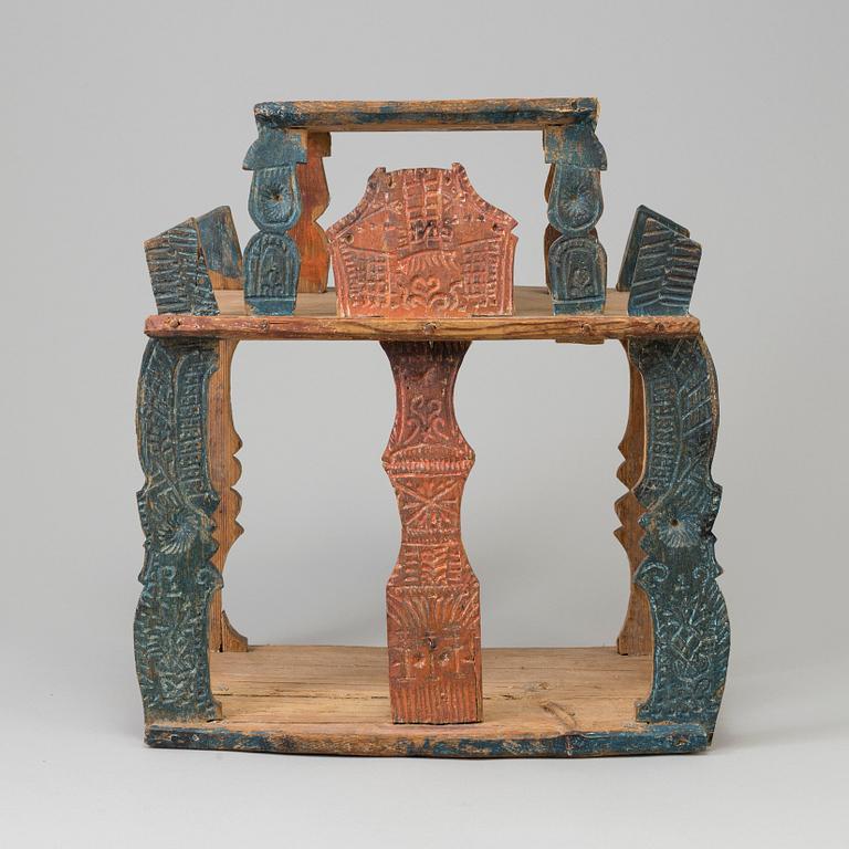 TAVLETT, allmoge, Delsbo, Hälsingland, 1800-tal.