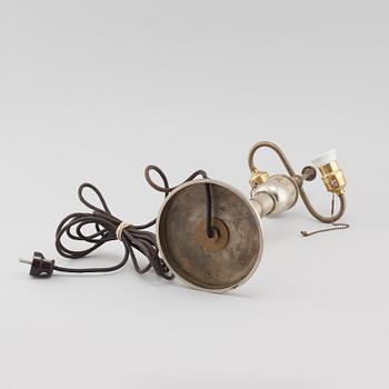A table lamp, attributed to Tore Kullander in Borås, first half of the 20th cenutry.