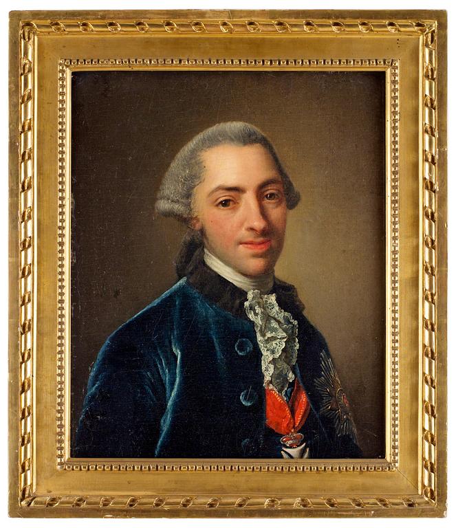Georg David Matthieu, Man with order and grand star.