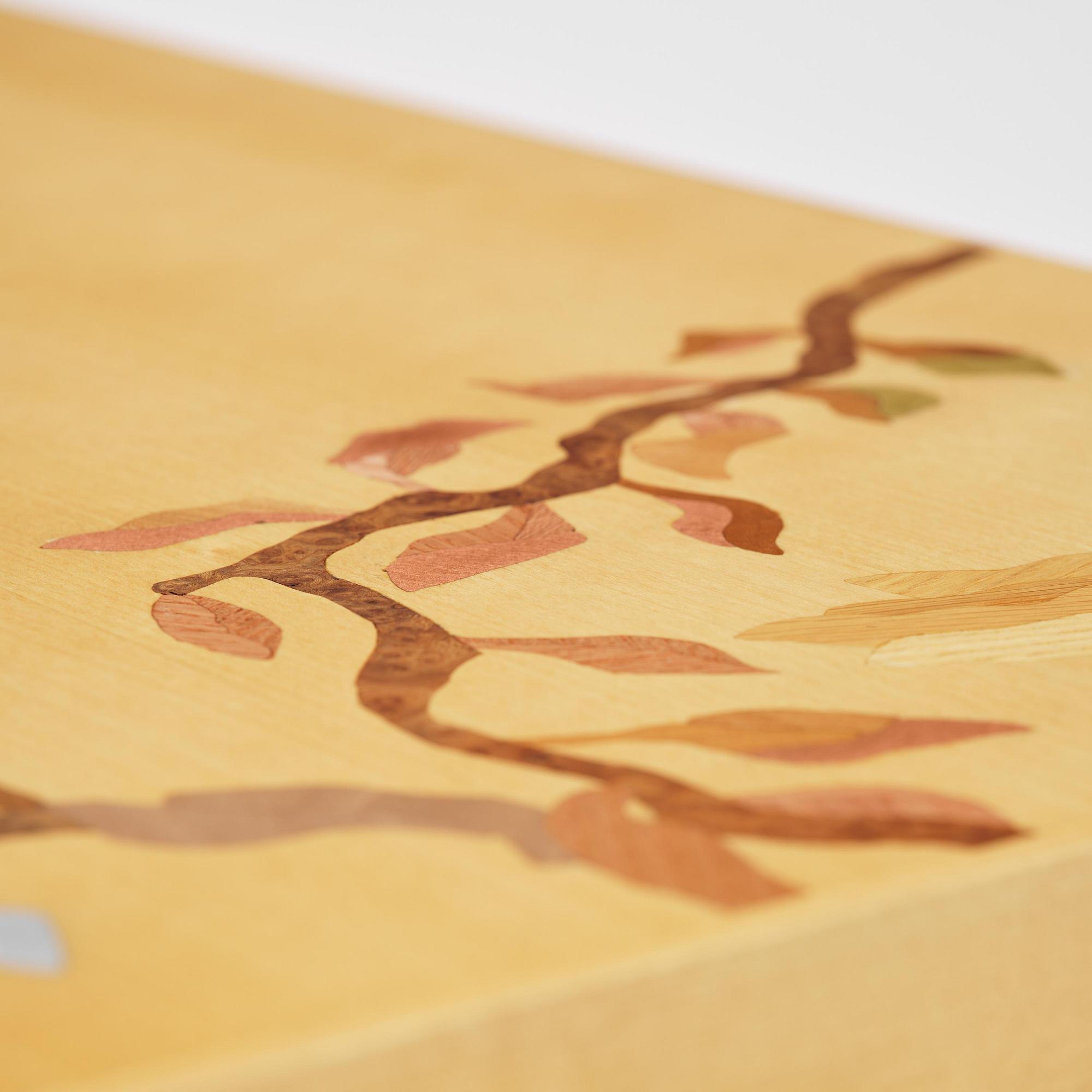 Klara Knutsson, a unique table, "Ornament", executed at Malmstens LiU, Stockholm, 2021.