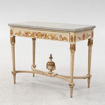 Console table, Gustavian style, second half of the 19th century.