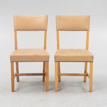 Josef Frank, a set of six model 2087 beech wood chairs for Gemla, second part of the 20th Century.