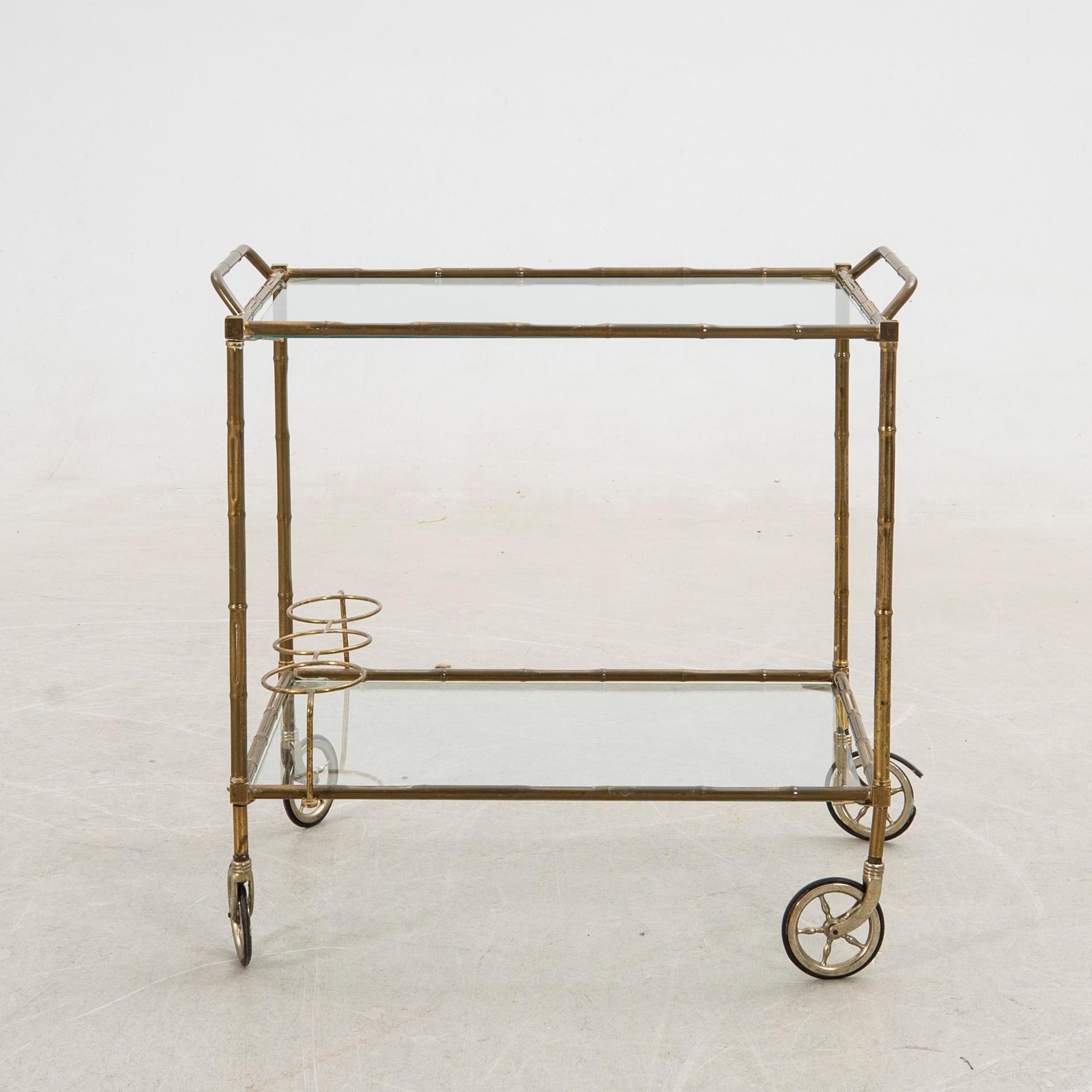 Serving cart, first half of the 20th century.