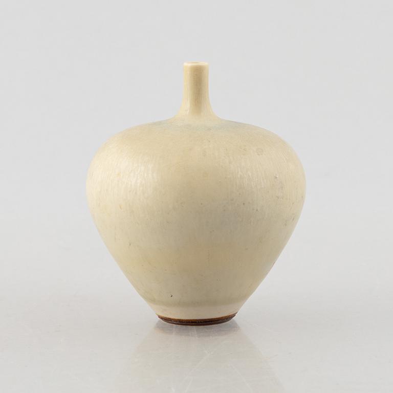 Berndt Friberg, a stoneware vase, Gustavsberg 1968.