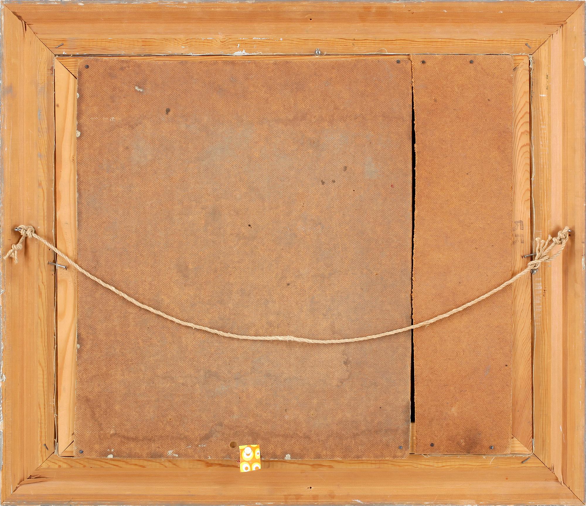 ERIK HAAMER, olja på duk, signerad.