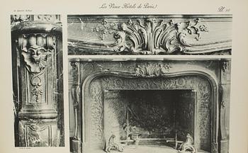 MAPPAR, 10 vol, J.VACQUIER, Les Vieux Hotels de Paris. Decorations Exterieures et Interieures.
