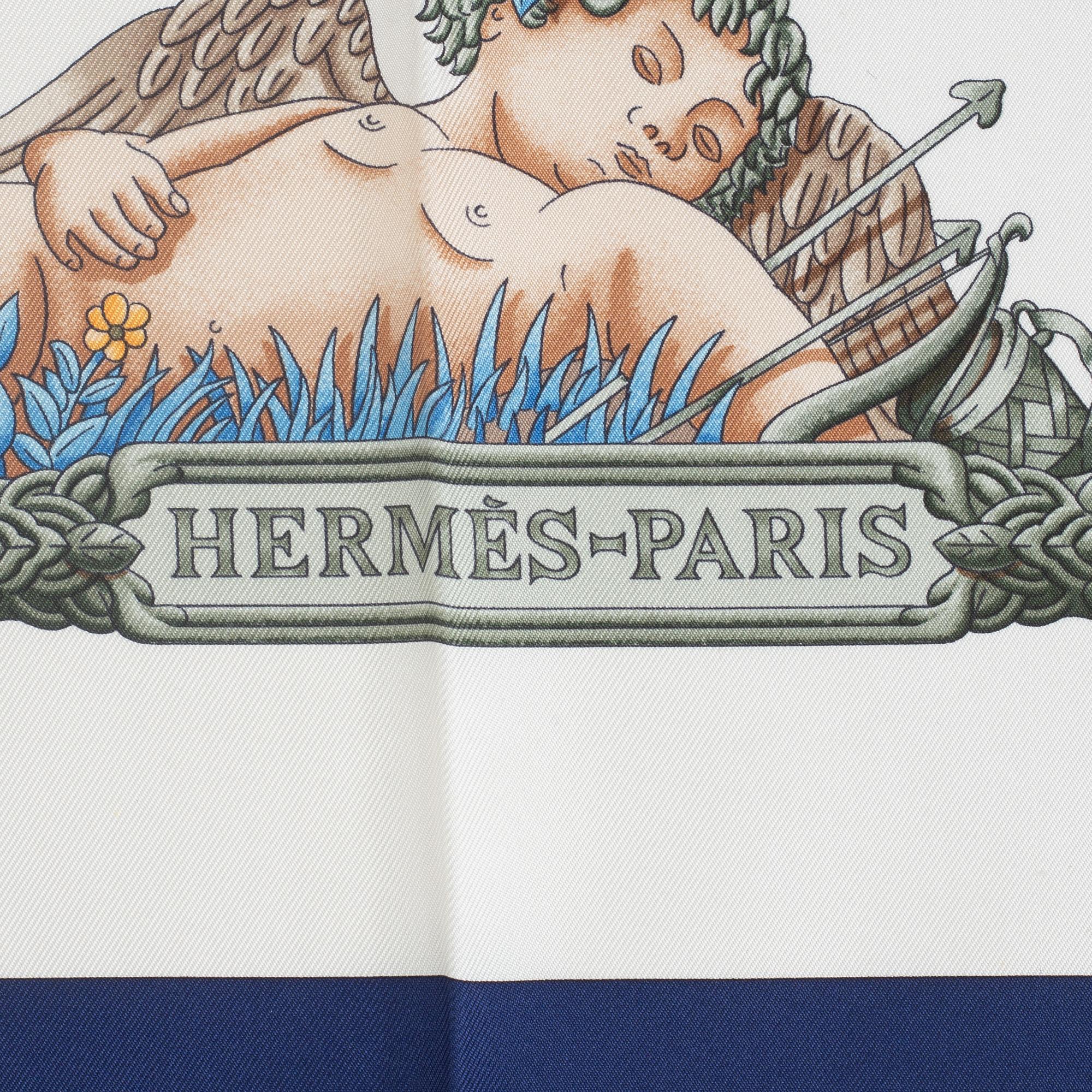 Hermès, scarf, "Le Matin Neuf".