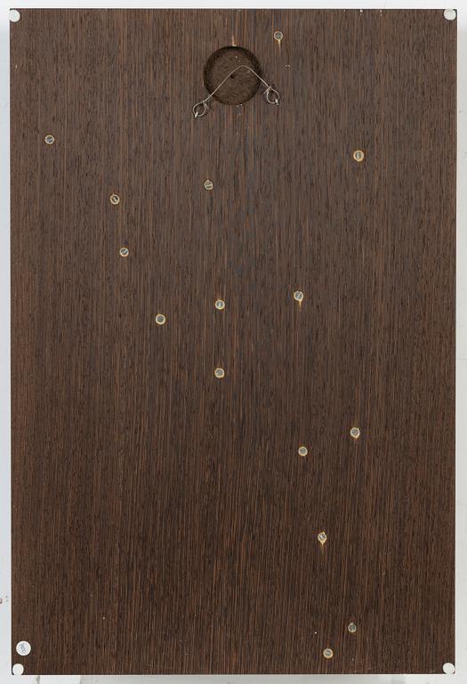 Gunnar Kanevad, a carved wooden relief, signed and dated 1991.