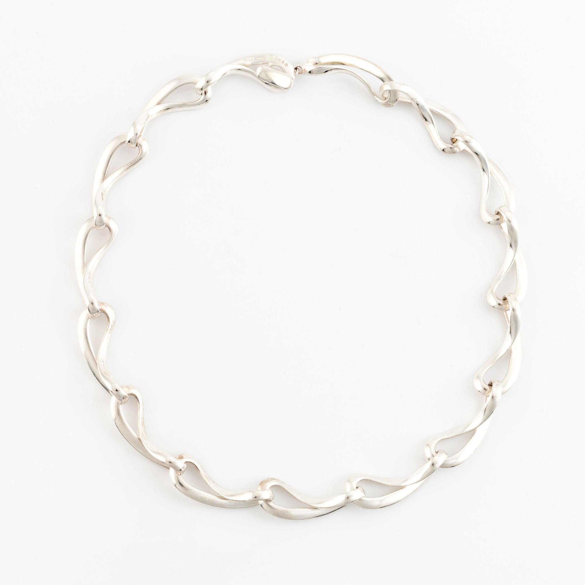 Georg Jensen, collier, "Infinity", sterlingsilver.