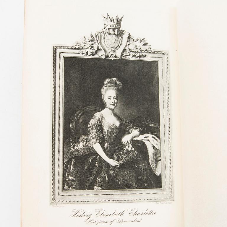 Book series, 9 volumes "Hedvig Elisabeth Charlotta's Diary".