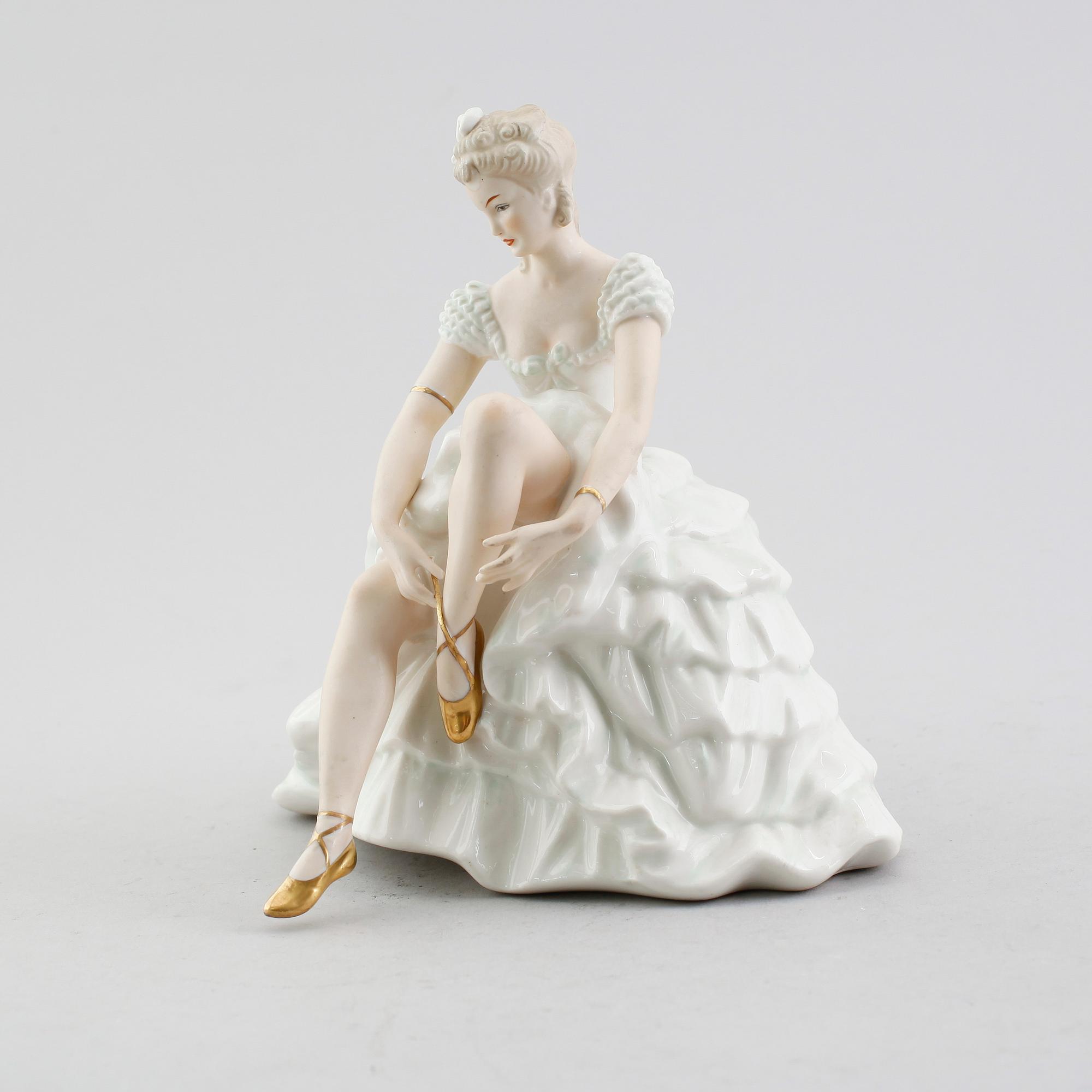 FIGURIN, porslin, Wallendorf.