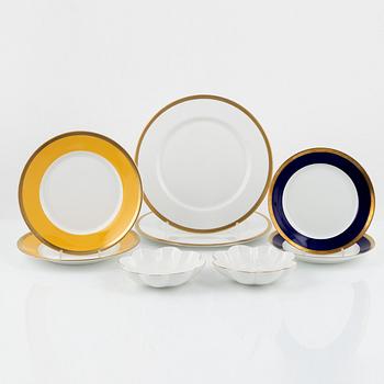 Karin Björquist, a 'Nobel' 8 pcs bone china dinner service, Rörstrand, Sweden post 1991.