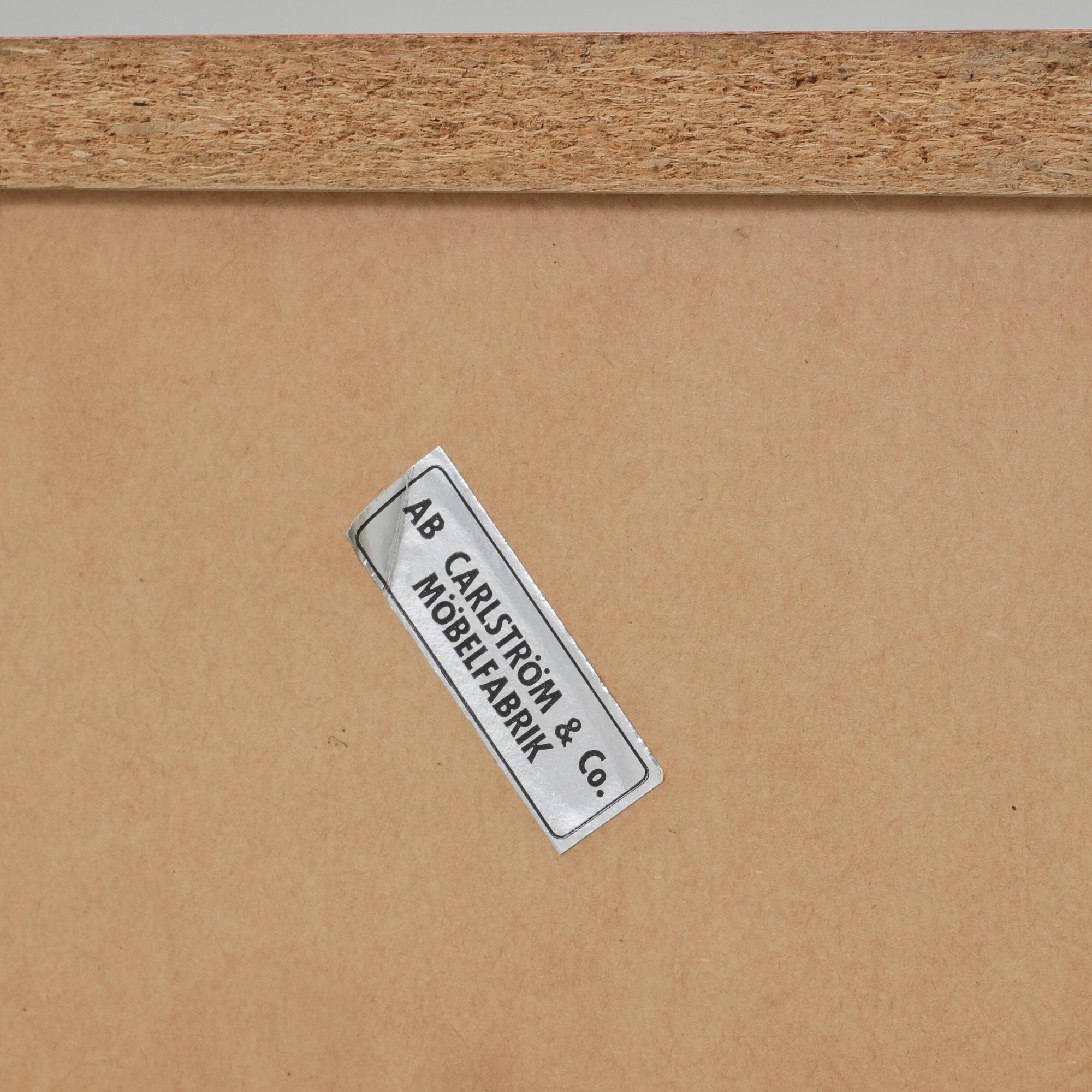 BORD, Carlström & Co, 1960-tal.