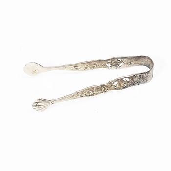 Serving set, silver, 4 pieces, Neo-Rococo style, Gewe, Malmö, 1951–66,