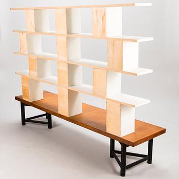 CARL GUSTAF HIORT AF ORNÄS, a 1950s 'Välipala' shelf for HMN Huonekalu Mikko Nupponen.