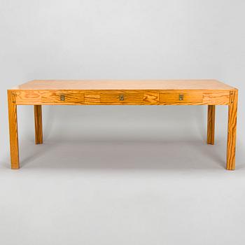 Writing desk, unique, carpentry work, Denmark  1970s.