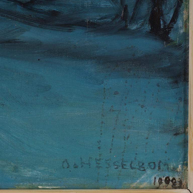 Otto Hesselbom, Vinternatt i månsken.