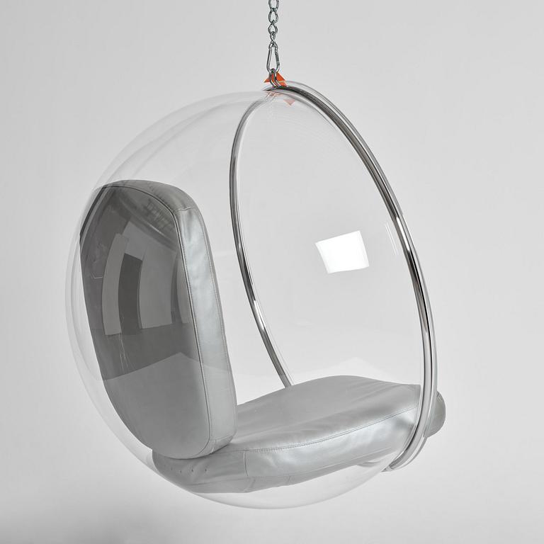 Eero Aarnio, hängfåtölj, "Bubble Chair", Adelta, Finland.