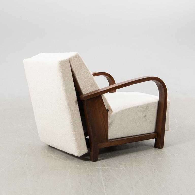Fåtölj/säng, Art Deco, 1900-talets första hälft.