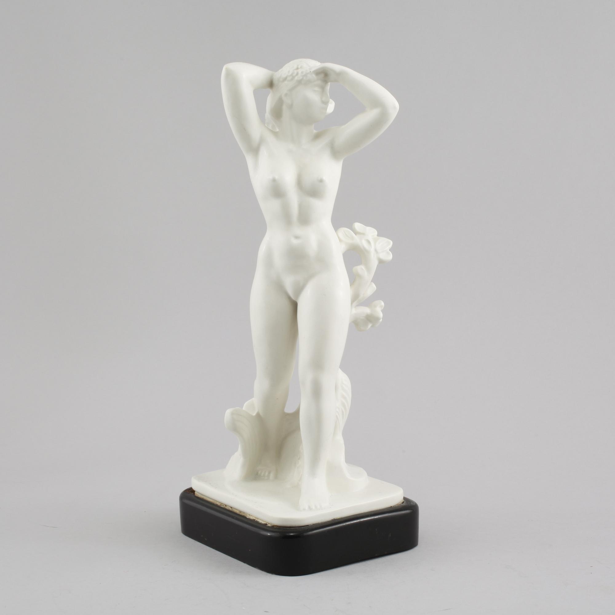 FIGURIN, flintgods, Arthur Percy, Gefle, 1900-tal.