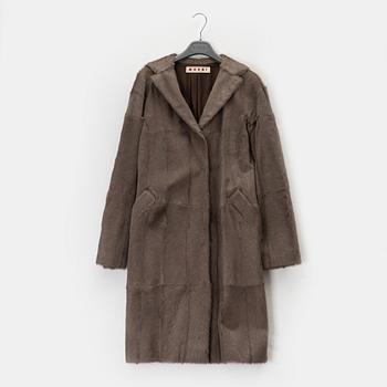 Marni, a kid fur coat, size 40.