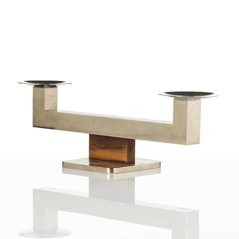 Carl-Einar Borgström, candelabra, Ystad-Metall, 1930s.