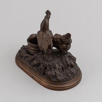 ISIDORE BONHEUR, a bronze sculpture.
