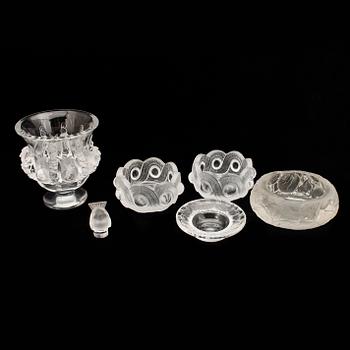 PARTI GLAS, 6 delar, Lalique.