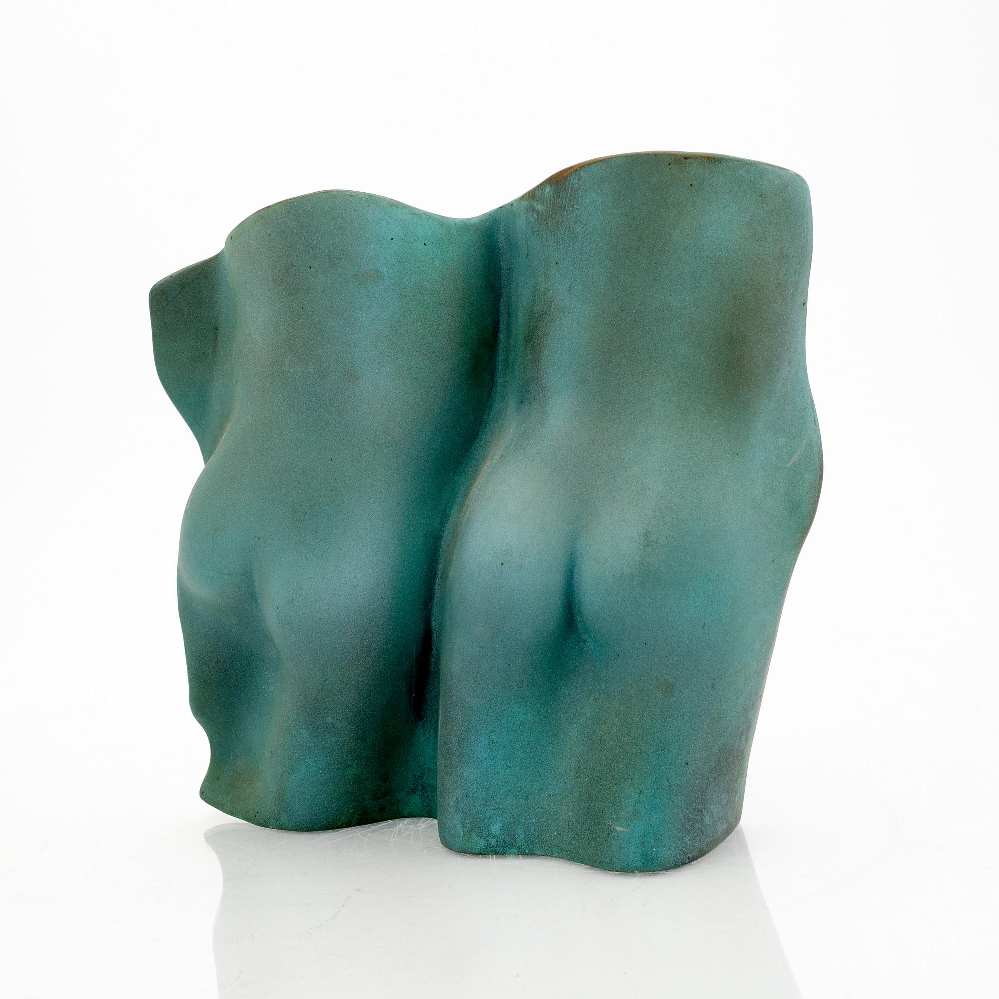 Barbro Bäckström,  a bronze sculpture signed dated and numbered 1992 BB/HB 1/8.