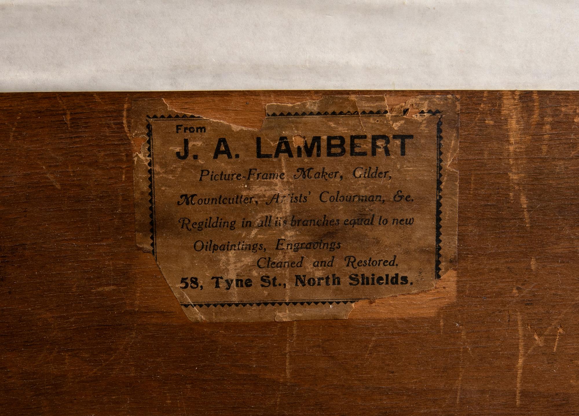 Wilhelm Henry Borrow, "On the wharf".