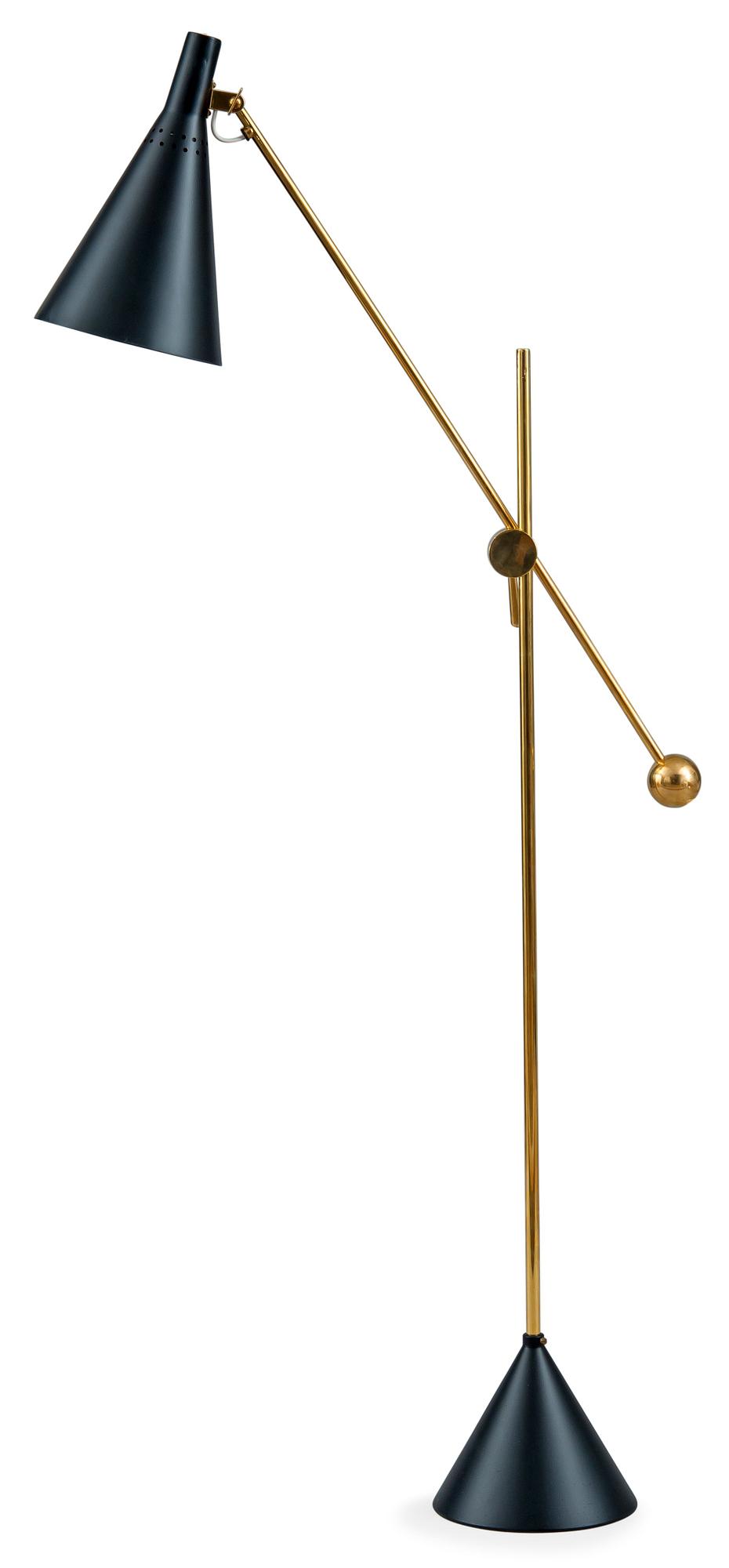 Tapio Wirkkala, AN ADJUSTABLE FLOOR LAMP, K10-11.