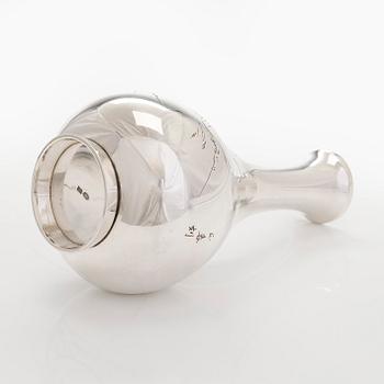 Vas, sterlinghopea jungin-leimalla, Japani todennäköisesti Taishō-kaudelta.