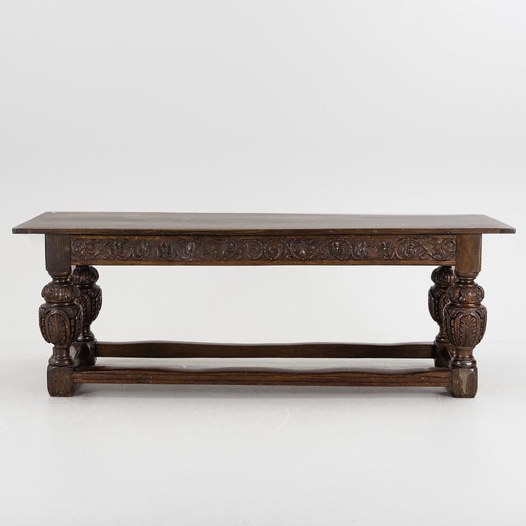 A library table, Baroque-style, 1900s.