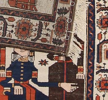 MATTA, orientalisk. Ca 175 x 114 cm.