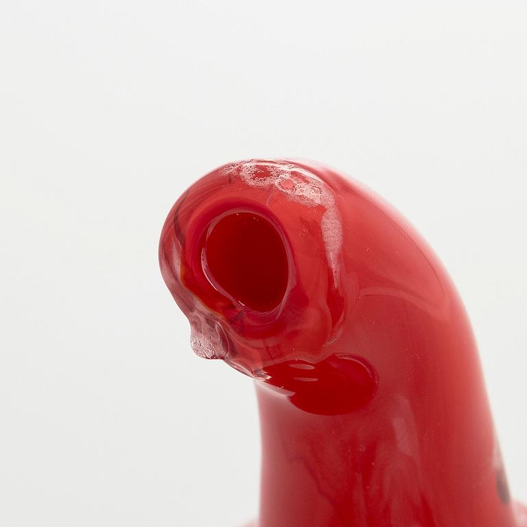 Oiva Toikka, A glass culpture, "Fruit" signed Oiva Toikka Nuutajärvi.