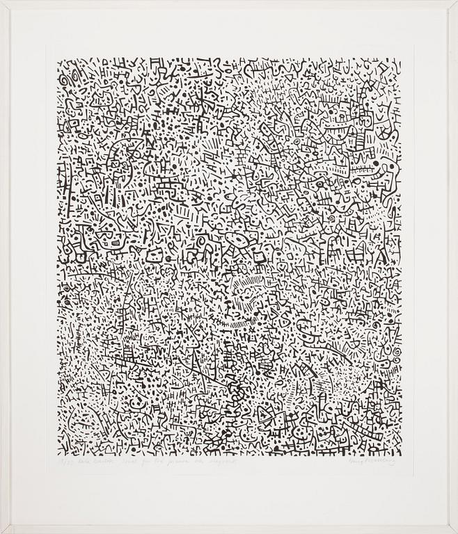 BENGT WALLBERG, serigrafi, signerad och numrerad 18/50.