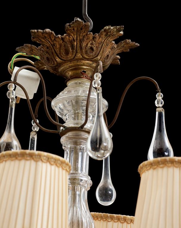 LJUSKRONA, sekelskiftet 1800/1900. Höjd ca 58 cm.