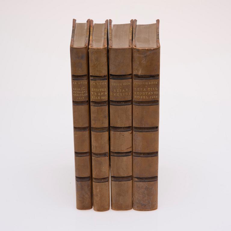 FREDRIK BÖÖK, 4 VOL. P.A Norstedt & Söner, Stockholm 1925-1926.