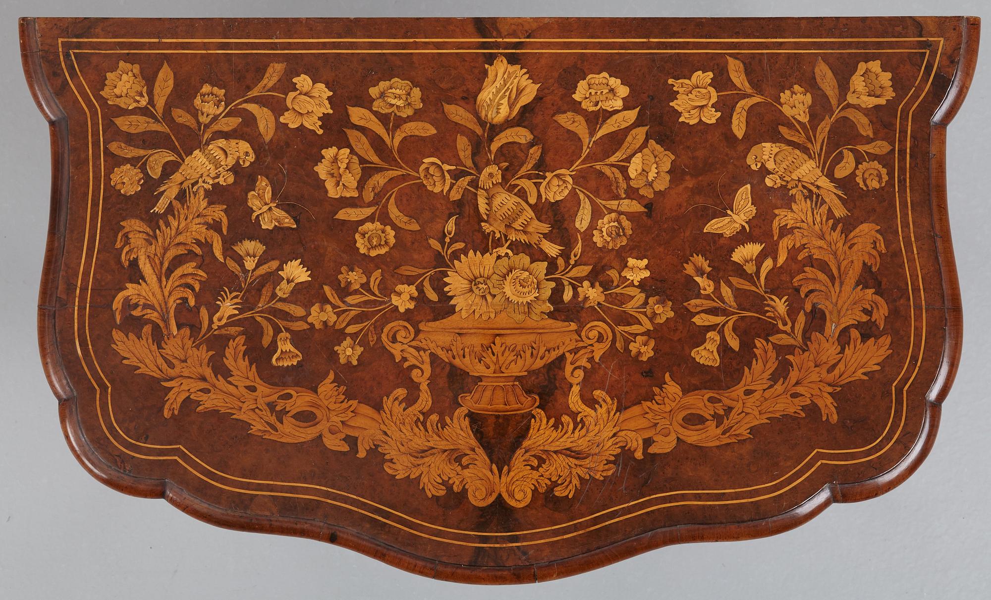 Väggbord, Holland, 1700-tal, senbarock.