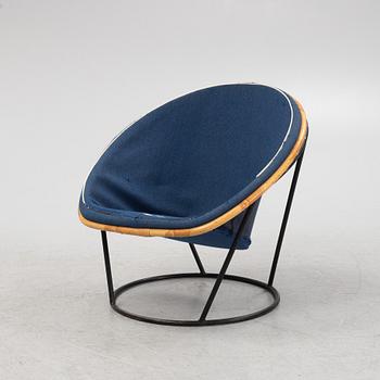 Jacques Hitier, armchair, "Nacelle" from the 1950s.