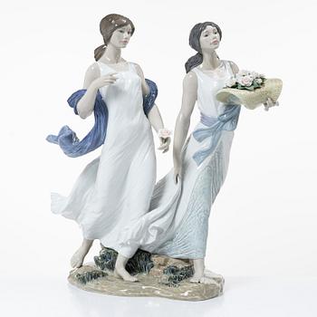 José Luis Santes, figurin, "Summer roses", Lladró, Spanien.