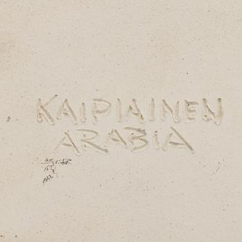 Birger Kaipiainen, Decorative dish, ceramic, signed Kaipiainen Arabia.