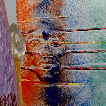 VAS, glas, Kjell Engman, Kosta Boda.