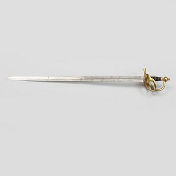 A Swedish heavy cavalry sword 1773 pattern.