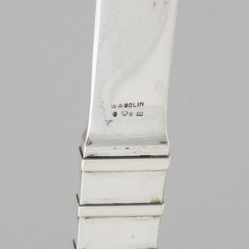 W.A. Bolin, a silver letter opener, Stockholm 1944.